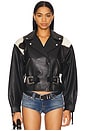 view 2 of 6 x REVOLVE Billie Motorcycle Jacket in Black