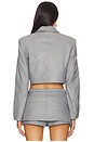 view 3 of 4 Harmina Blazer in Grey Weave