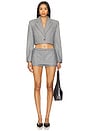 view 4 of 4 Harmina Blazer in Grey Weave
