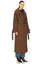 view 3 of 4 x REVOLVE Josephine Coat in Brown