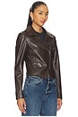 view 2 of 4 Pascale Jacket in Dark Brown