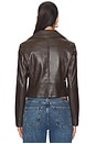 view 3 of 4 Pascale Jacket in Dark Brown