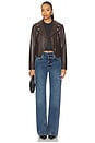 view 4 of 4 Pascale Jacket in Dark Brown