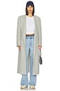 view 1 of 4 Callie Coat in Light Grey