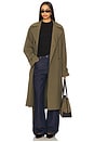 view 1 of 4 Colette Coat in Dark Olive