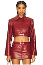 view 1 of 4 Gia Jacket in Winery
