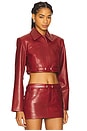 view 2 of 4 Gia Jacket in Winery