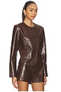 view 2 of 5 Agnes Jacket in Brown
