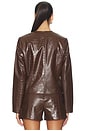 view 3 of 5 Agnes Jacket in Brown