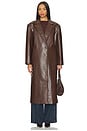 view 2 of 4 Ebba Coat in Brown
