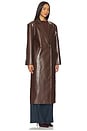 view 3 of 4 Ebba Coat in Brown