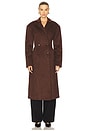 view 2 of 4 Devikana Trench Coat in Dark Brown