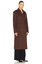 view 3 of 4 Devikana Trench Coat in Dark Brown