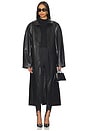 view 4 of 4 Alexandra Coat in Black