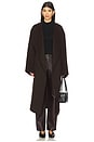 view 2 of 5 Coreen Trench Coat in Dark Brown