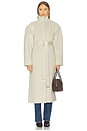 view 2 of 4 Sunniva Coat in Heather Beige