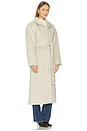 view 3 of 4 Sunniva Coat in Heather Beige