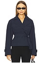 view 1 of 4 x REVOLVE Quinn Trenchcoat in Navy