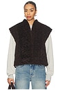 view 2 of 5 Dua Vest in Dark Brown