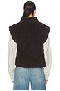 view 4 of 5 Dua Vest in Dark Brown