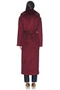 view 3 of 3 x REVOLVE Tillie L Coat in Burgundy
