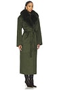 view 3 of 4 x REVOLVE Tillie L Coat in Olive