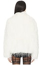 view 3 of 4 Isla Faux Fur Coat in Ivory