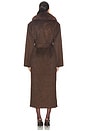 view 3 of 3 x REVOLVE X Revolve Tillie-l Coat in Chocolate Brown