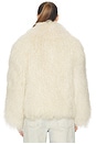 view 4 of 5 Bianca Fur Jacket in Bone