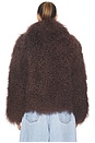 view 4 of 5 Bianca Fur Jacket in Brown