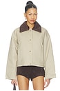 view 1 of 6 Loren Jacket in Khaki