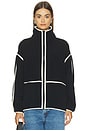 view 2 of 5 Corvy Jacket in Black & Ivory