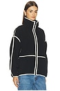 view 4 of 5 Corvy Jacket in Black & Ivory