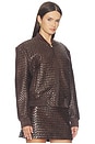 view 4 of 6 Marley Jacket in Dark Brown