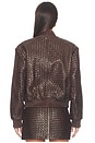 view 5 of 6 Marley Jacket in Dark Brown