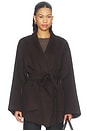 view 1 of 5 Mekia Jacket in Dark Brown