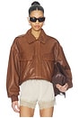 view 1 of 5 Trevanna Jacket in Cognac