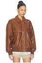 view 4 of 5 Trevanna Jacket in Cognac