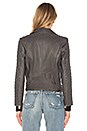 view 3 of 5 Ella Moto Jacket in Pewter