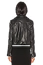 view 3 of 4 CHAQUETA CUERO CARINA in Black