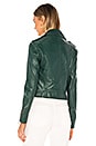 view 3 of 4 Donna Leather Jacket in Bistro Green
