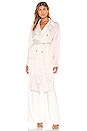 view 1 of 4 Isana Trench Coat in Antique White