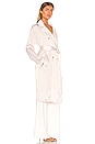 view 3 of 4 Isana Trench Coat in Antique White