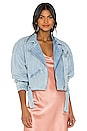 view 1 of 4 Dylan Denim Jacket in Light Blue