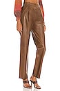 view 2 of 4 Dacia Pant in Chocolate