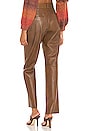 view 3 of 4 Dacia Pant in Chocolate