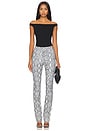 view 6 of 7 Dawn Pant in Slate Snake Print