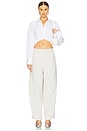 view 5 of 6 Valya Pant in Whisper White