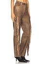 view 2 of 6 x REVOLVE Wendy Suede Pant in Distressed Tan