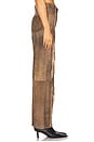 view 3 of 6 x REVOLVE Wendy Suede Pant in Distressed Tan